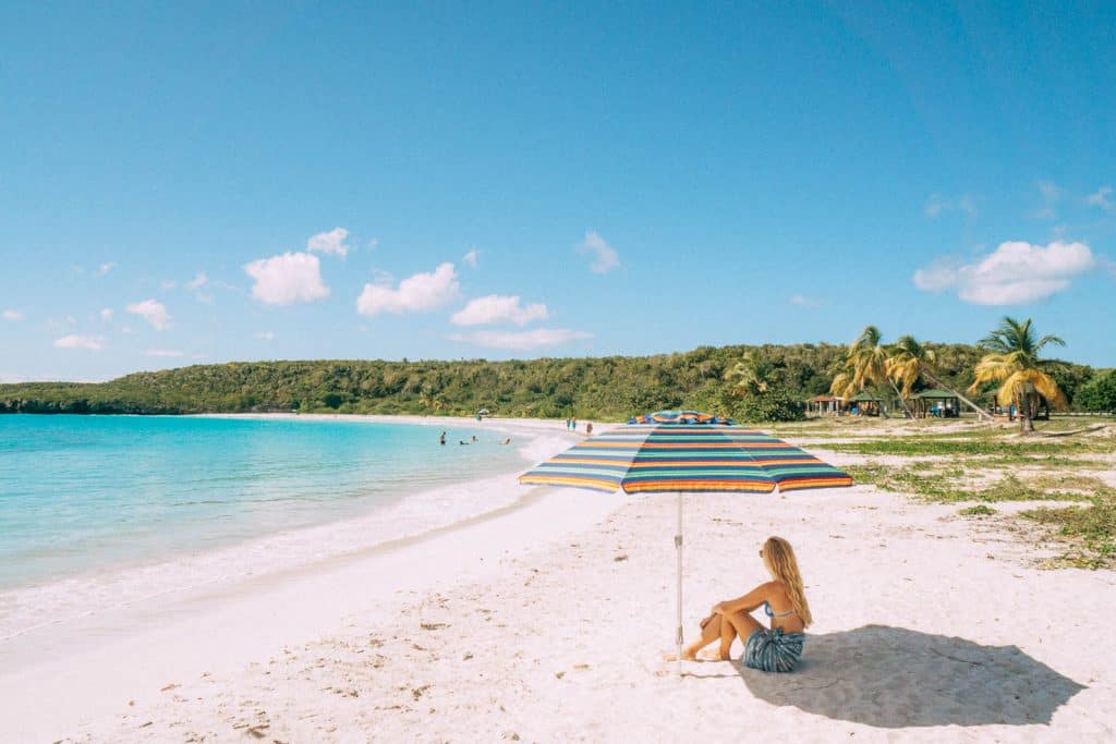 playa caracas vieques puerto rico is one of the best beaches on the island!
