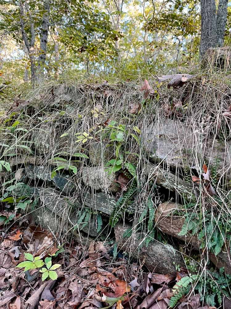 rock foundation native american ruins in montauk ny